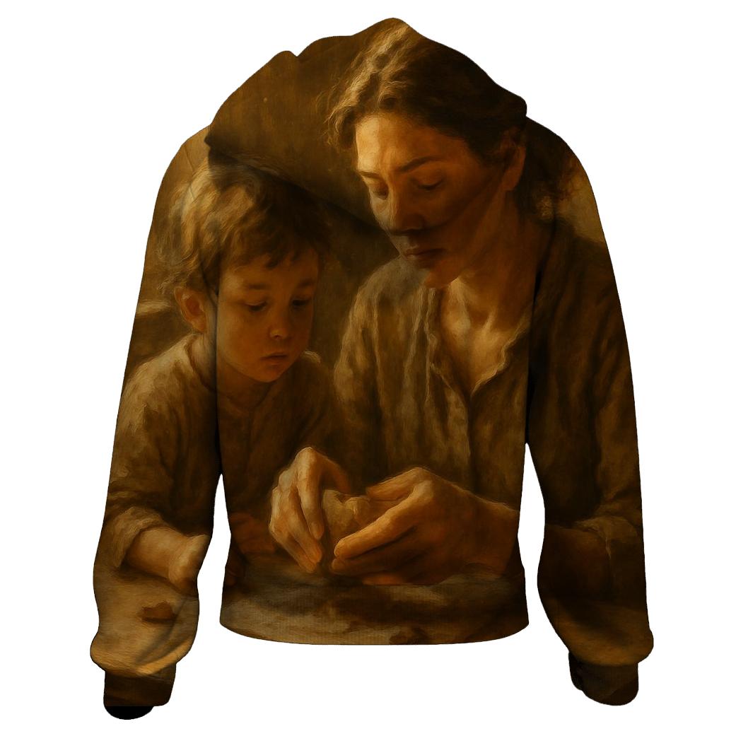 Hands That Build Tomorrow heavyweight hoodies
