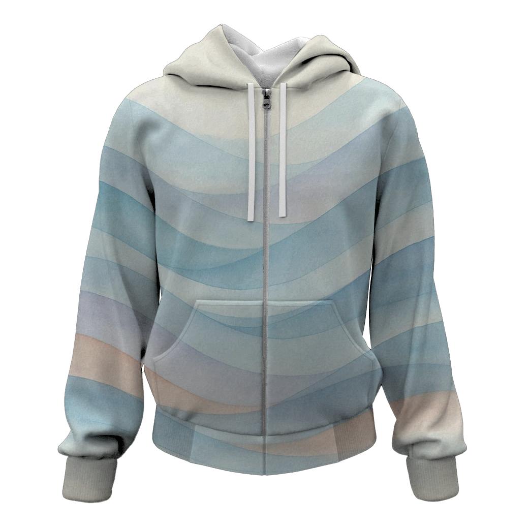 Serene Wave hoodies fashion