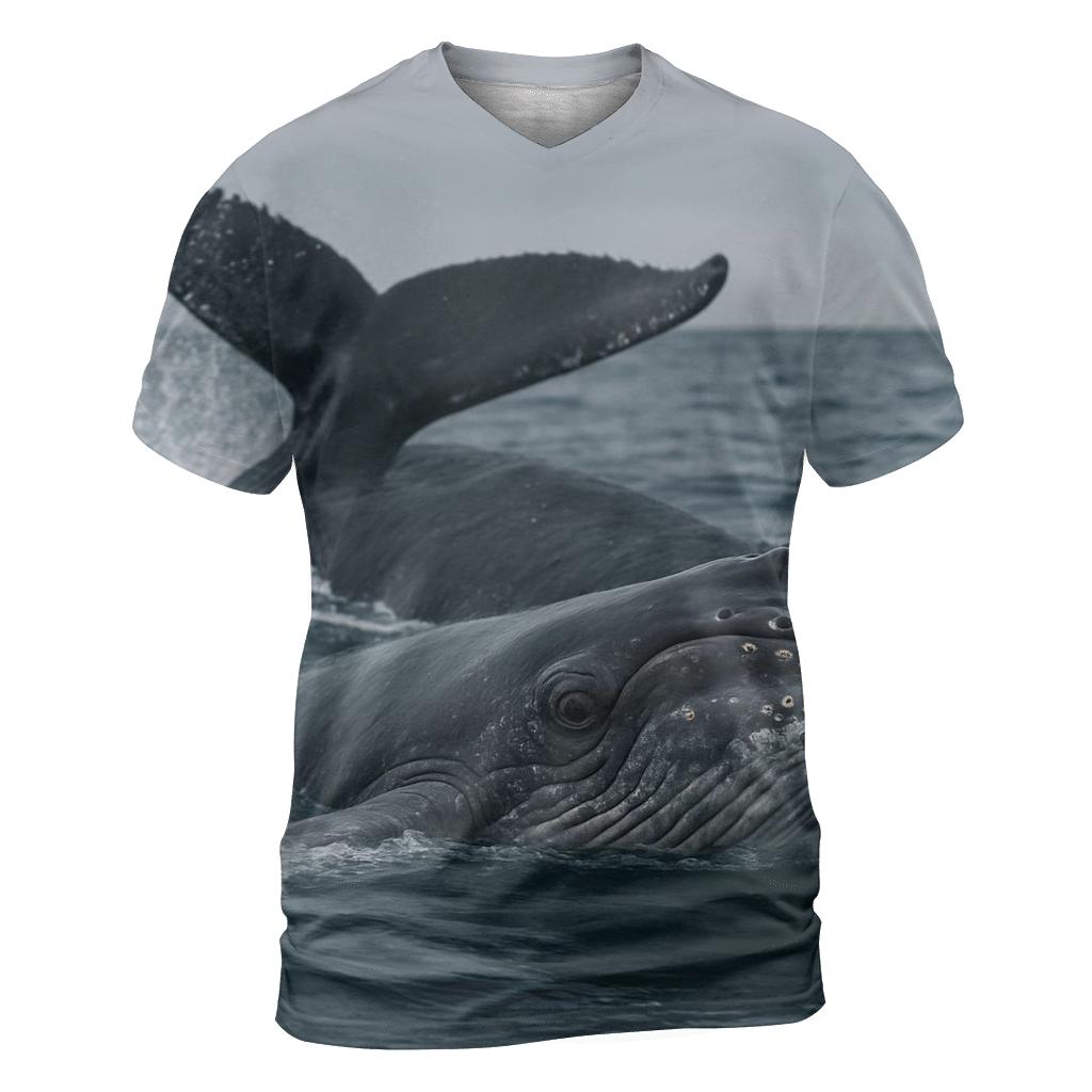 Pelagic Pulse Humpback Calf custom all-over print shirts