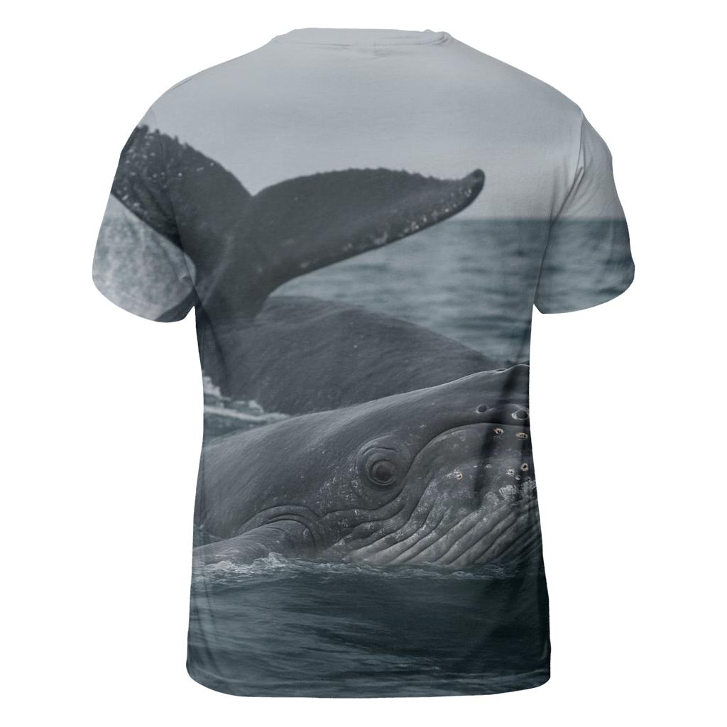 Pelagic Pulse Humpback Calf custom all-over print shirts