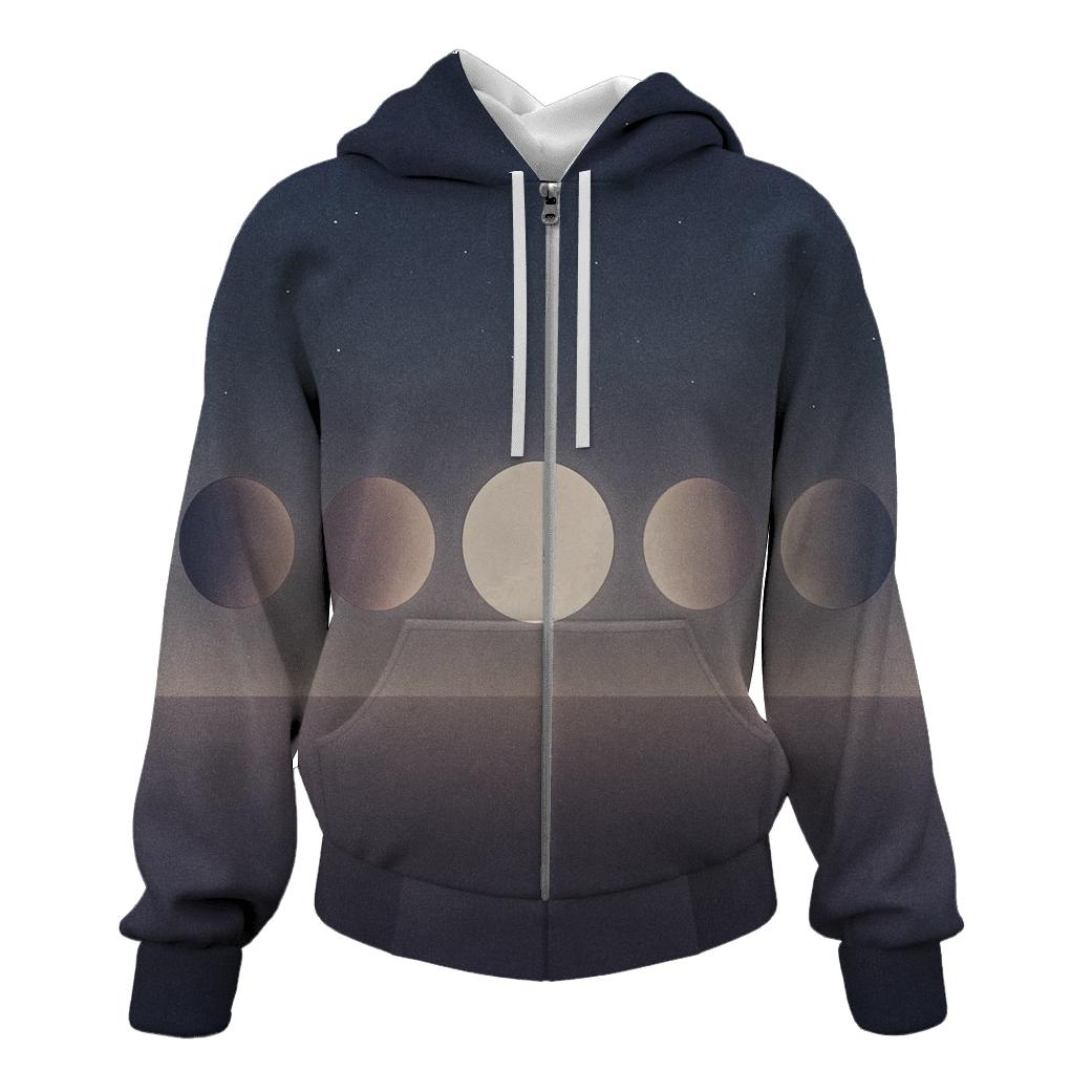 Moon Cycle hoodie styles