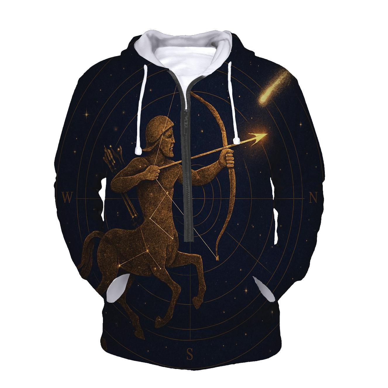 Sagittarius Archer Star Navigator custom hoodies