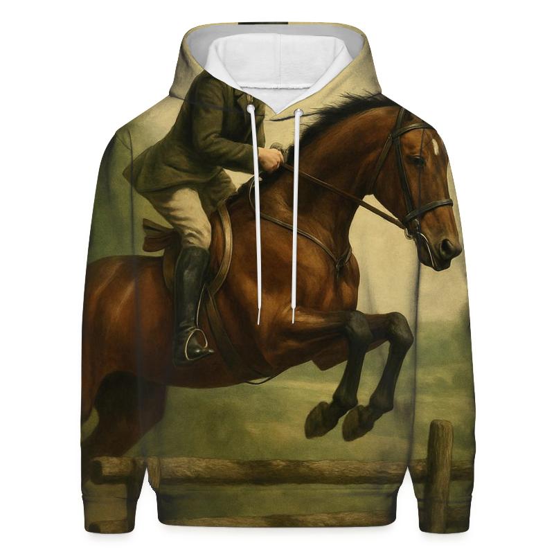 Equestrian Jump Classic premium hoodies