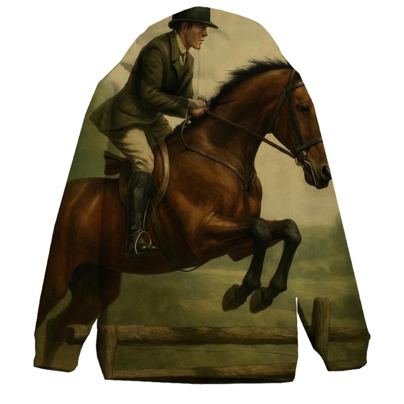 Equestrian Jump Classic premium hoodies