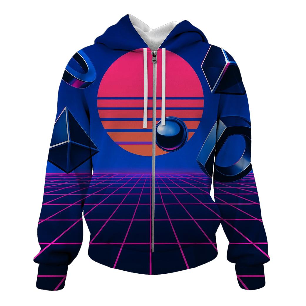 Laser Grid Horizon hoodie styles