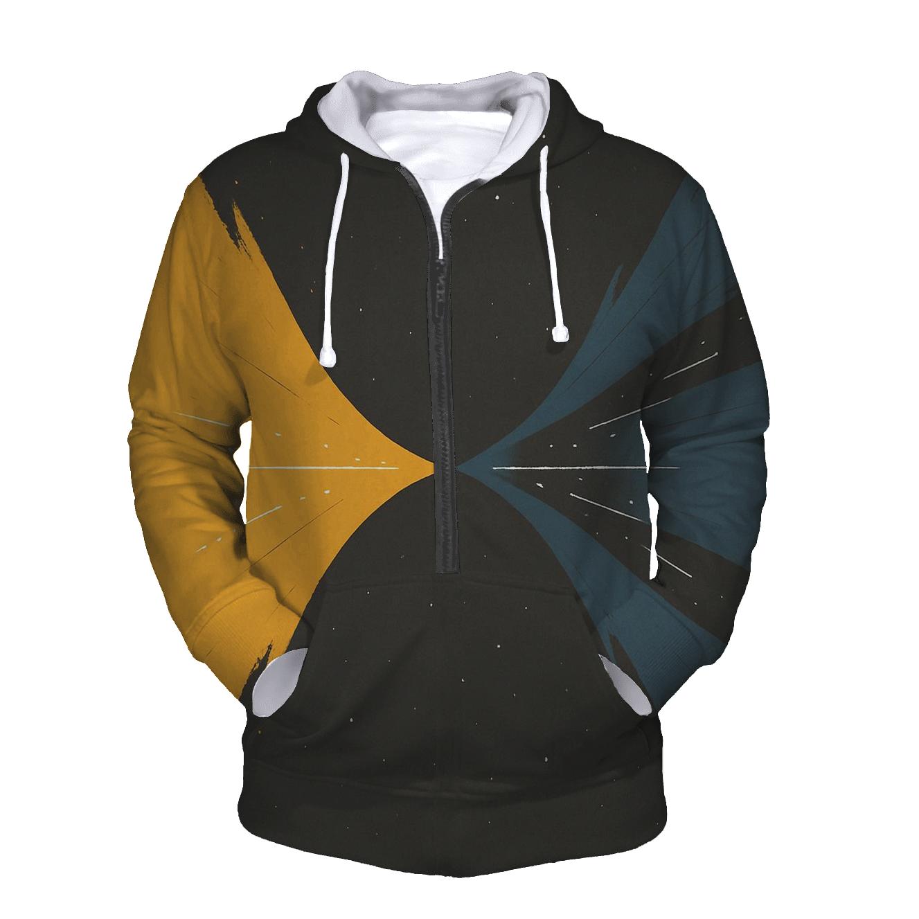 Jet Outflow Fan zip-up hoodies