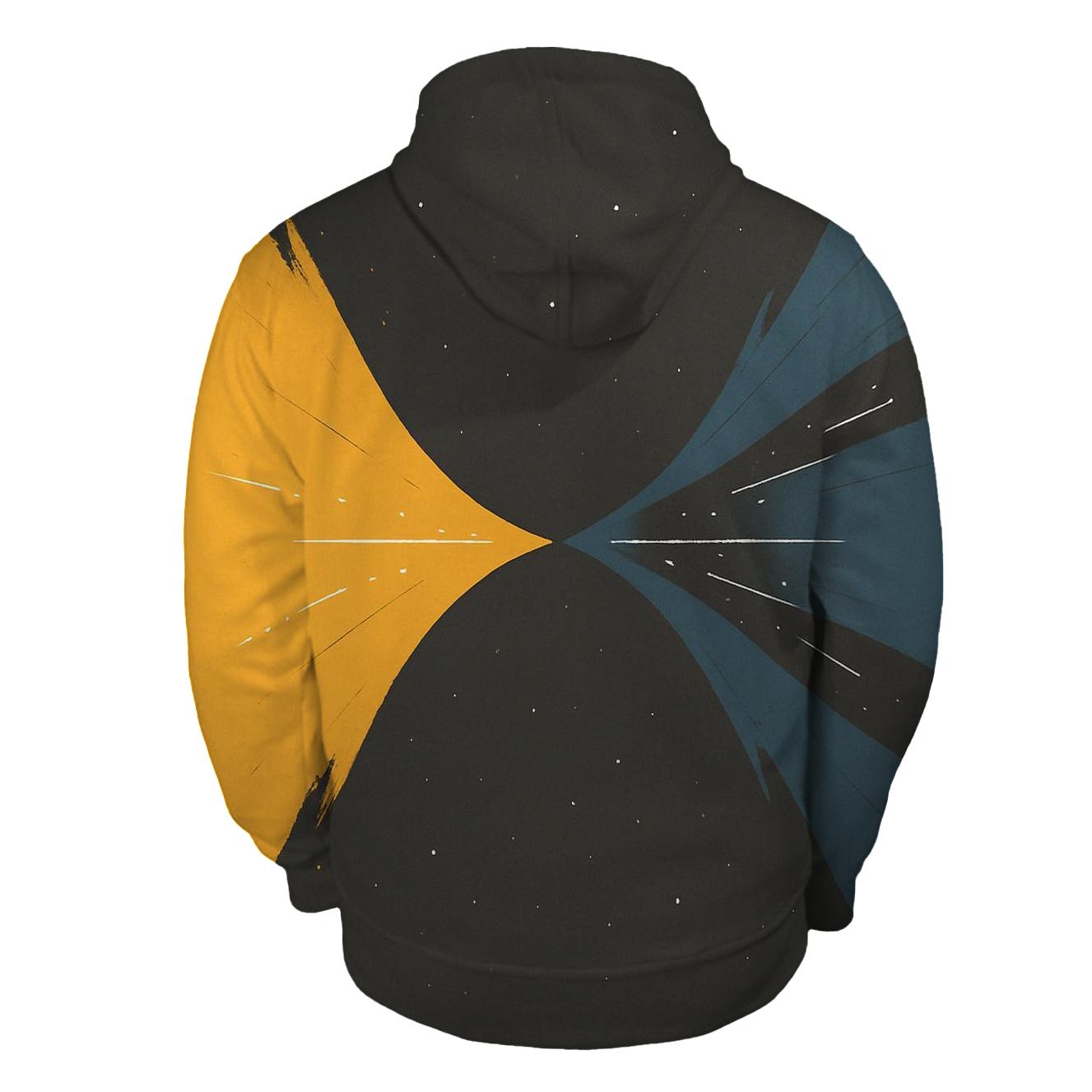 Jet Outflow Fan zip-up hoodies