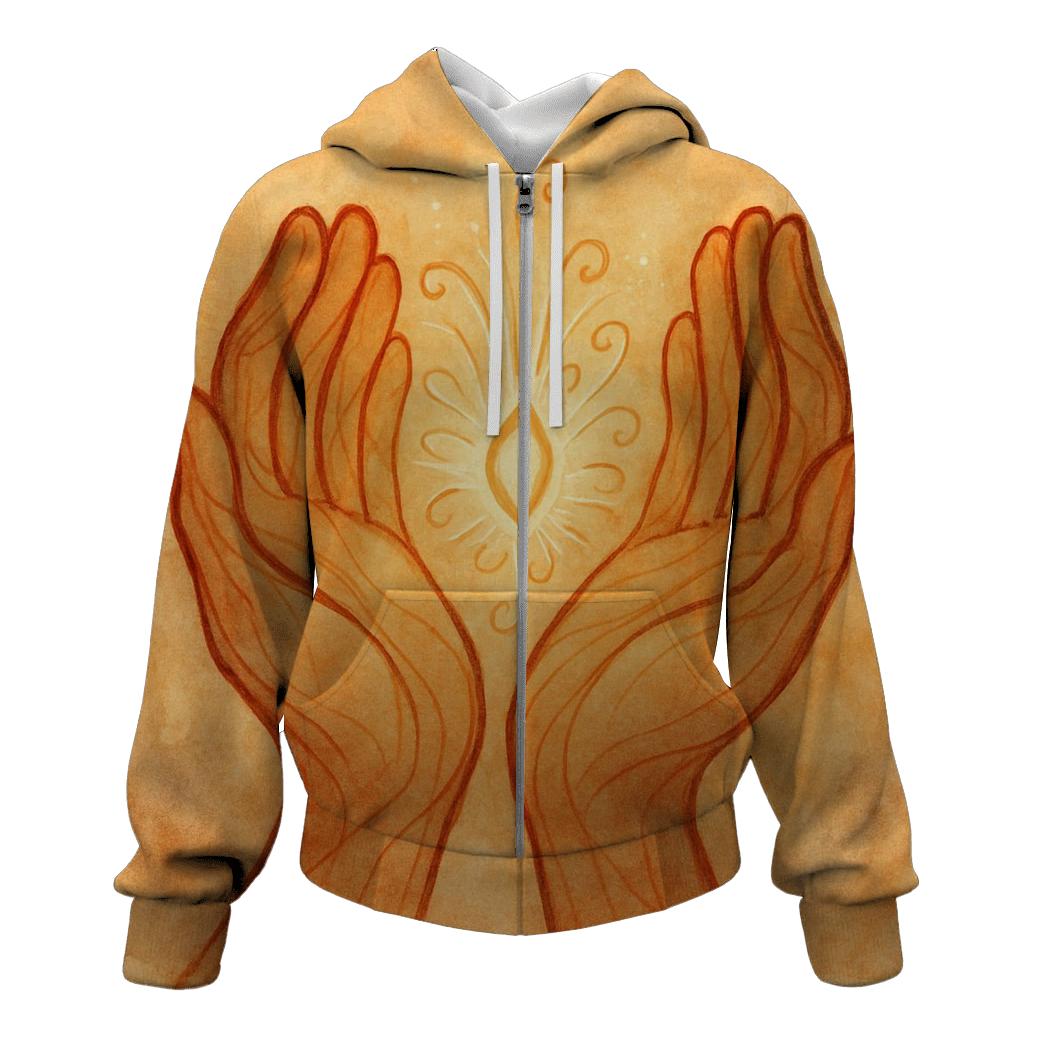 Open Hands hoodie designs