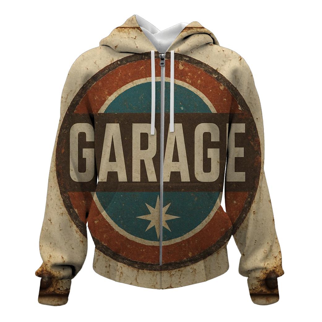 Classic Roadside Gas Logo heavyweight hoodies