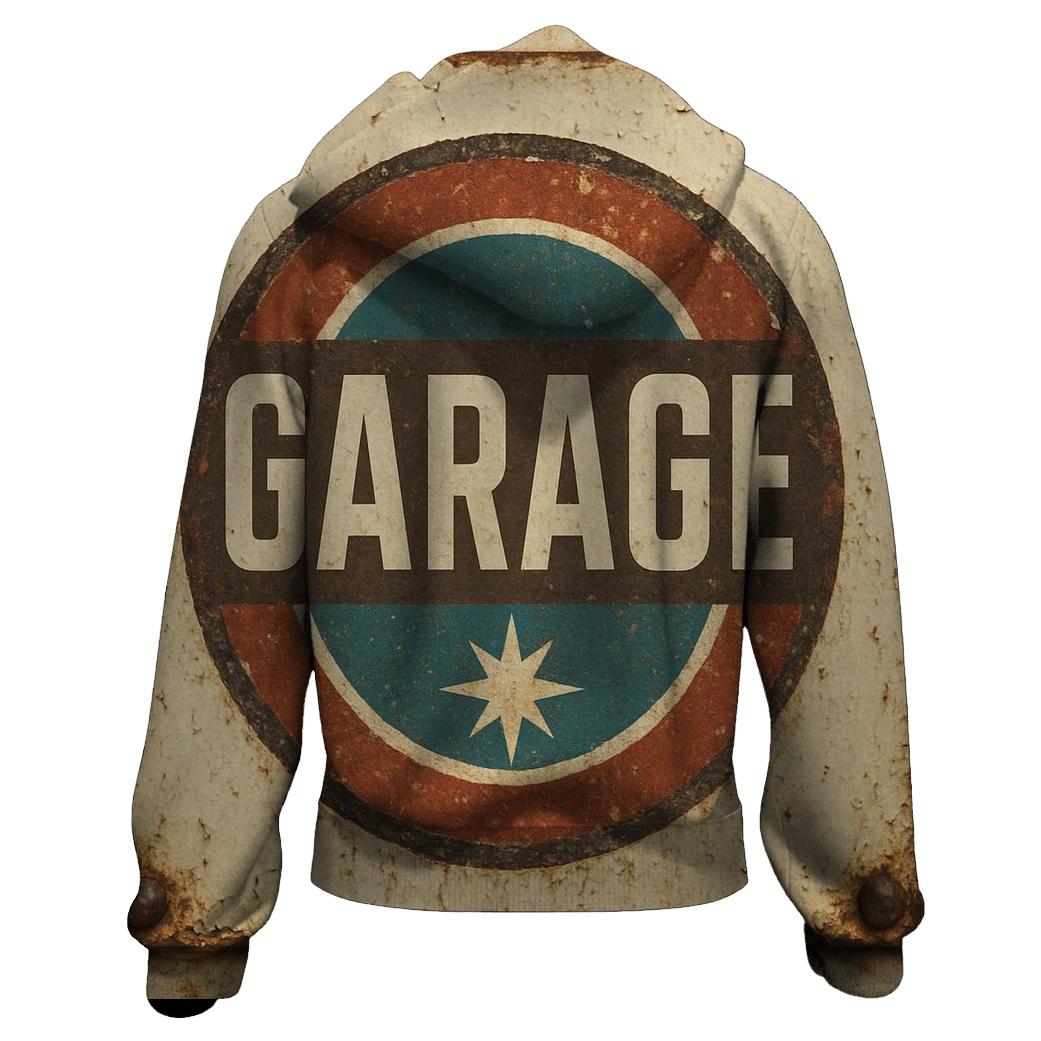Classic Roadside Gas Logo heavyweight hoodies