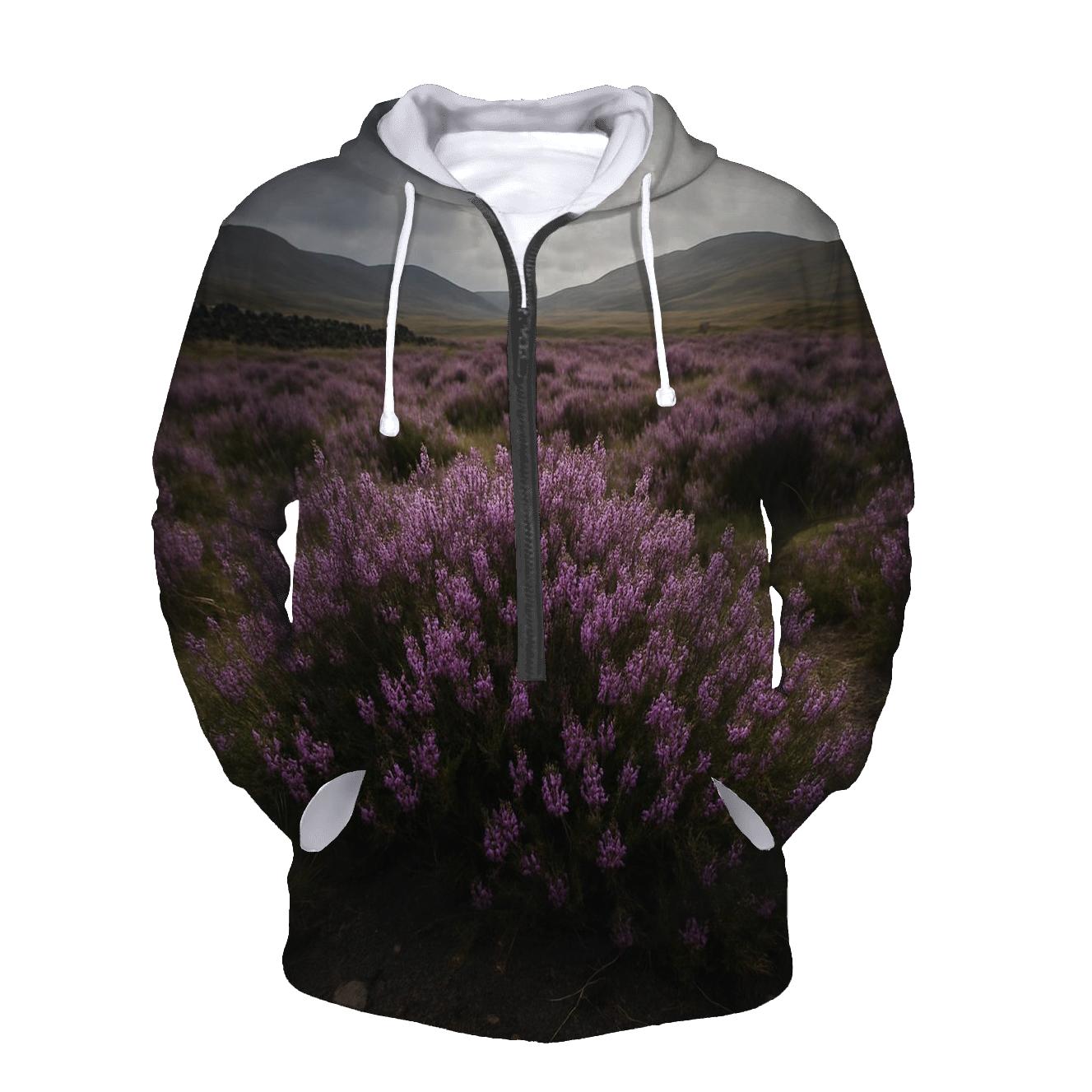 Highland Heather After Rain hoodie designs
