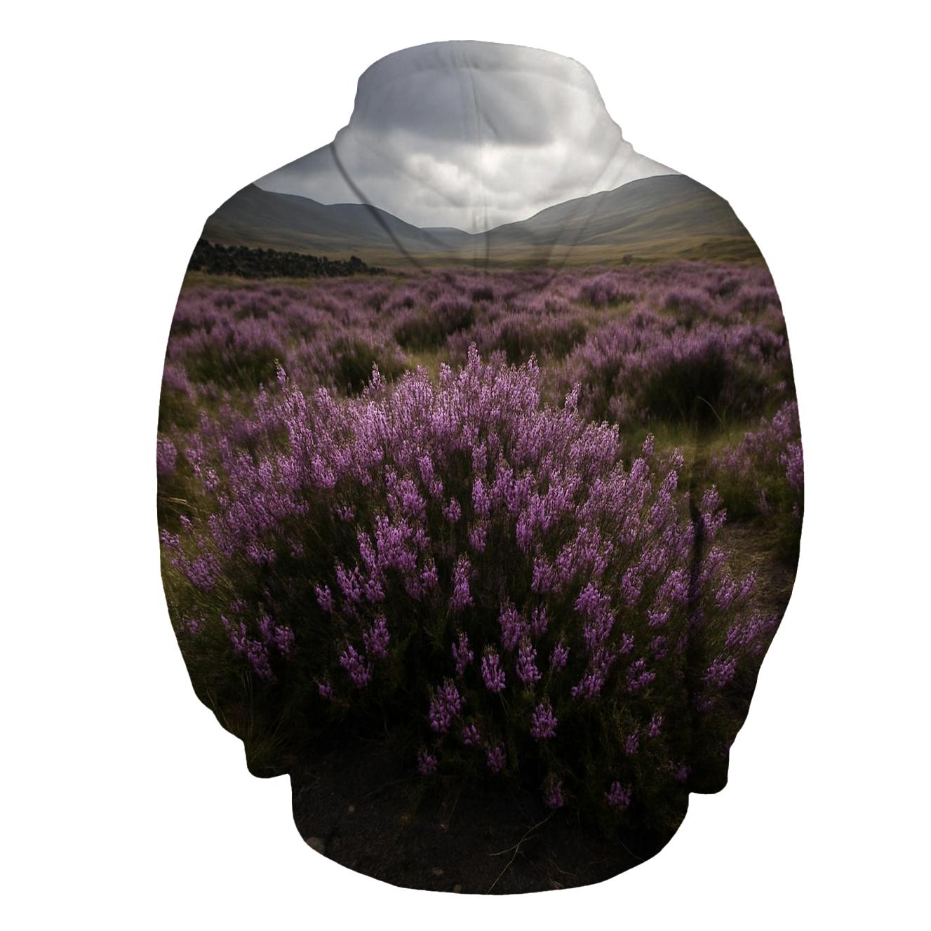 Highland Heather After Rain hoodie designs