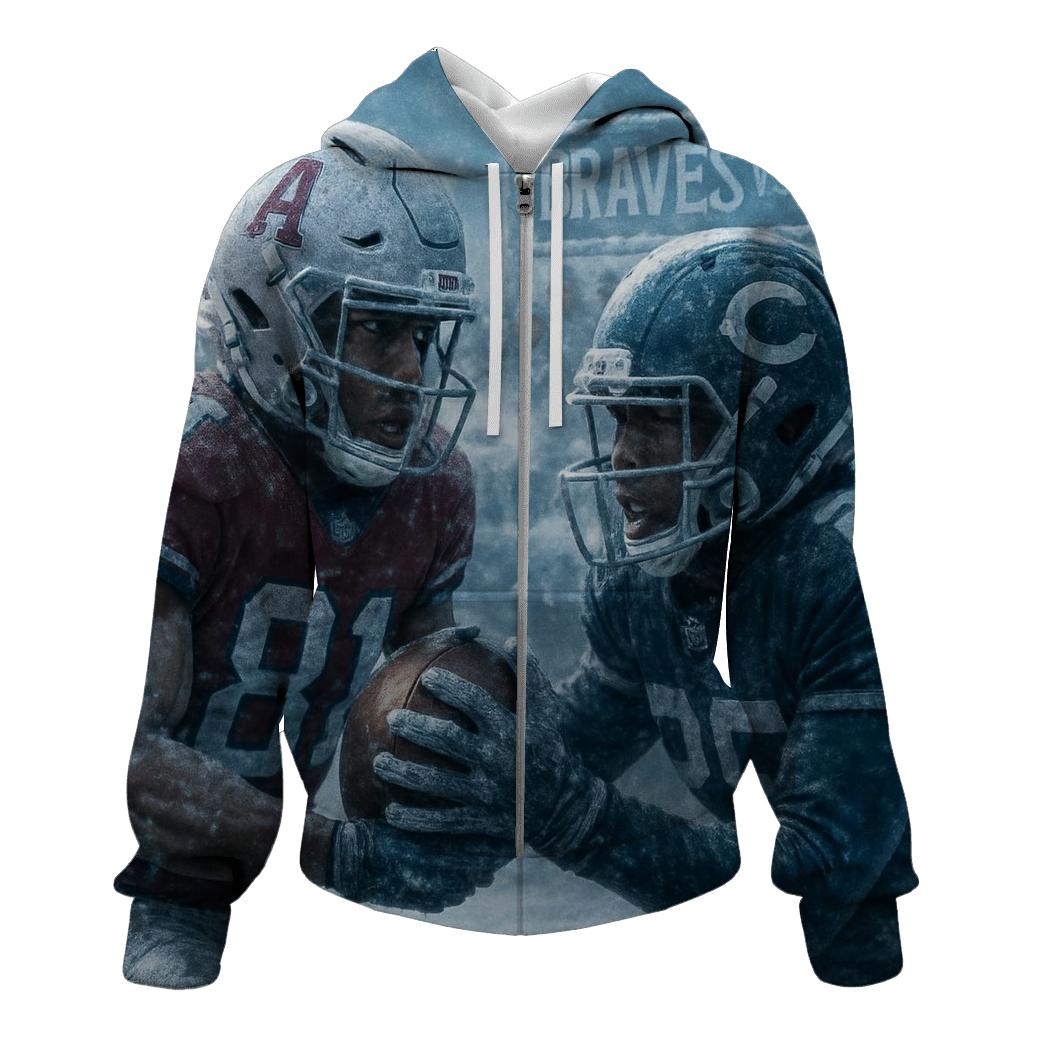 Rivalry On Frozen Turf premium hoodies