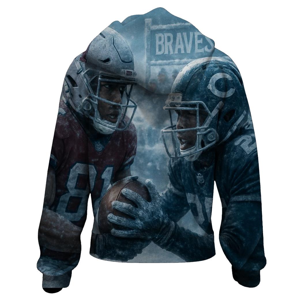 Rivalry On Frozen Turf premium hoodies