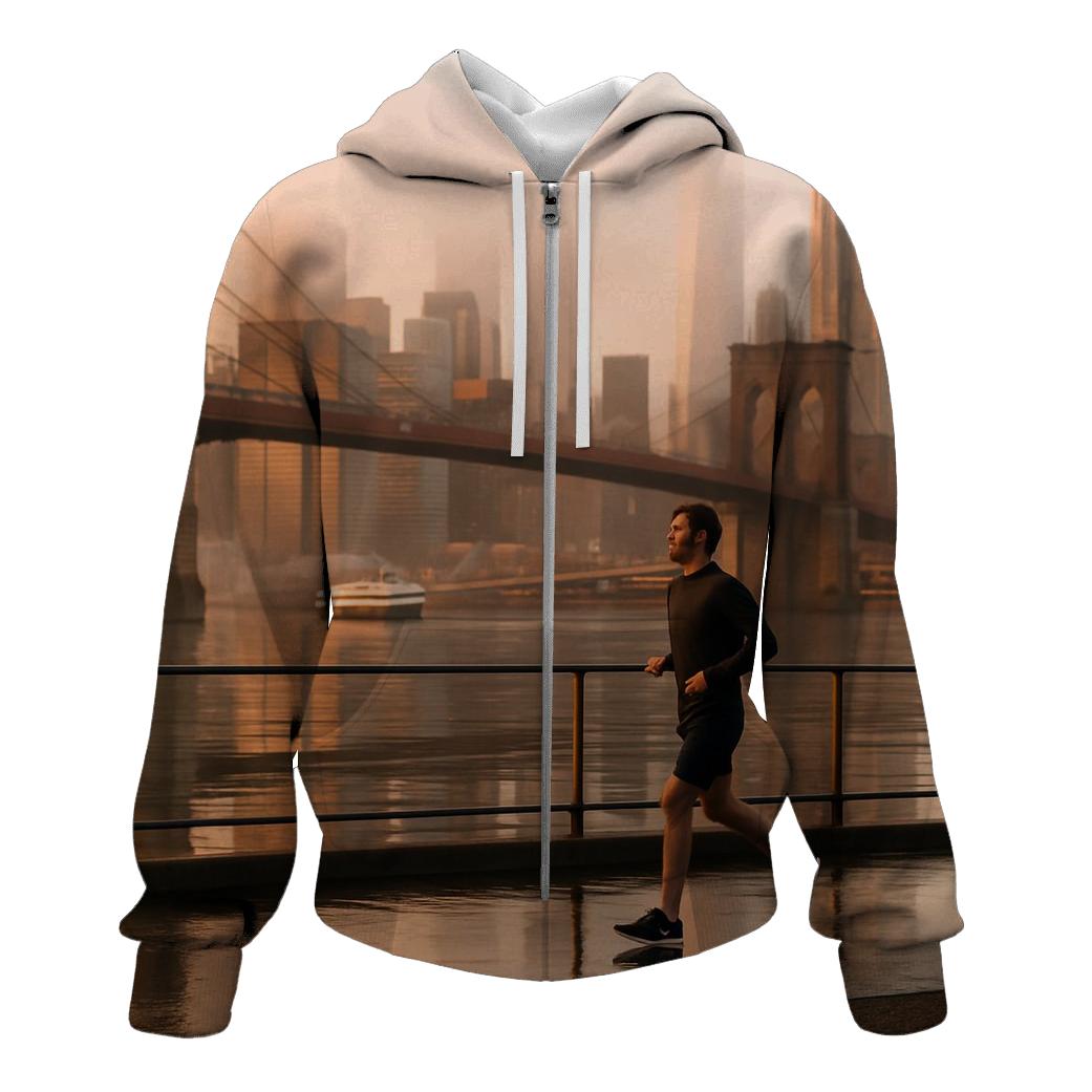Sunrise Reflections Over Lower Manhattan hoodies fashion