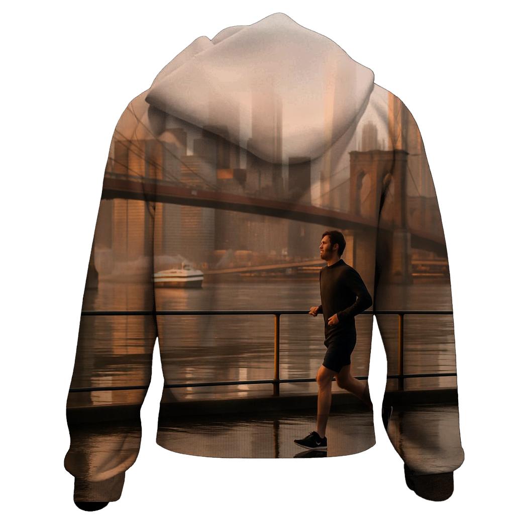 Sunrise Reflections Over Lower Manhattan hoodies fashion