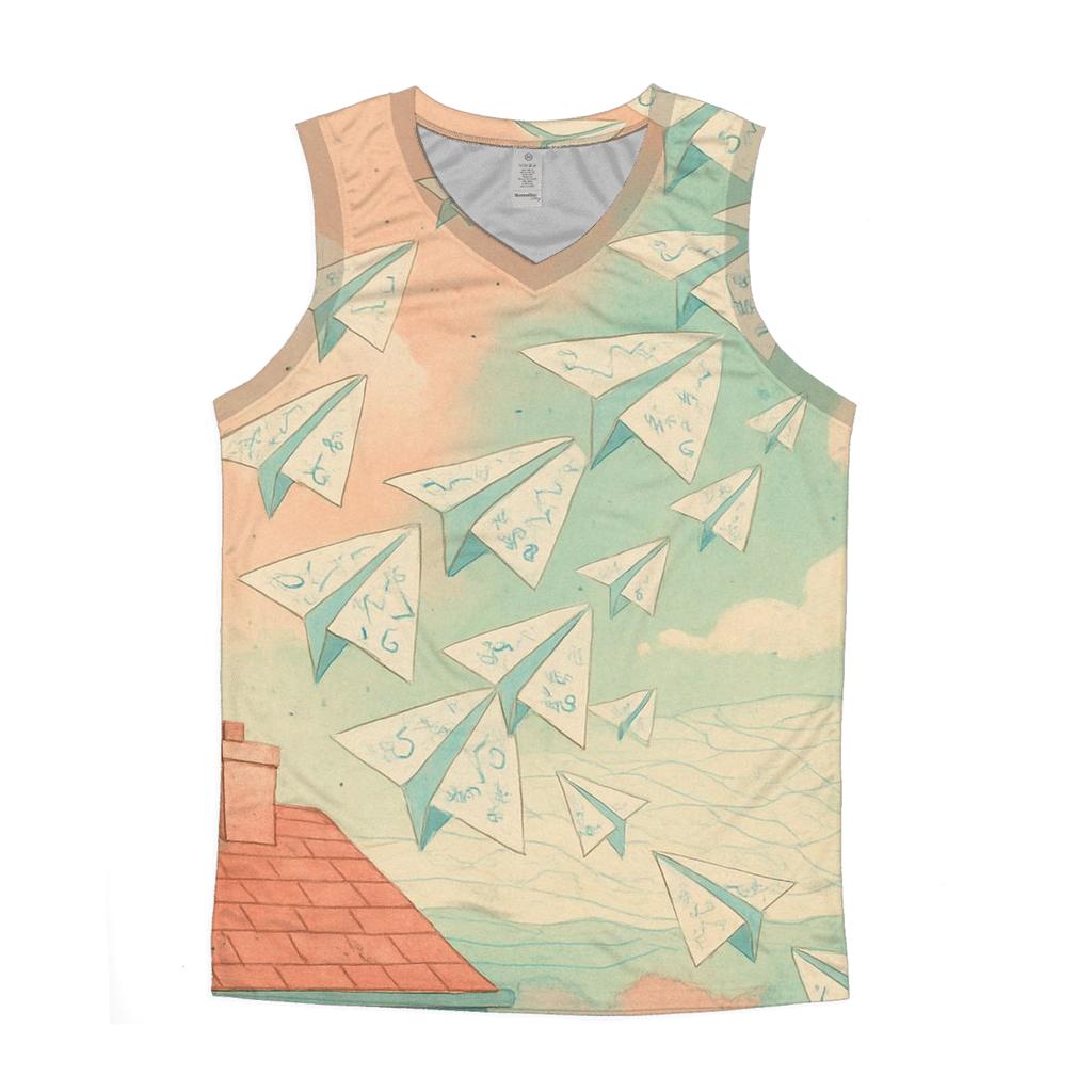 Paper Plane Armada custom tank tops