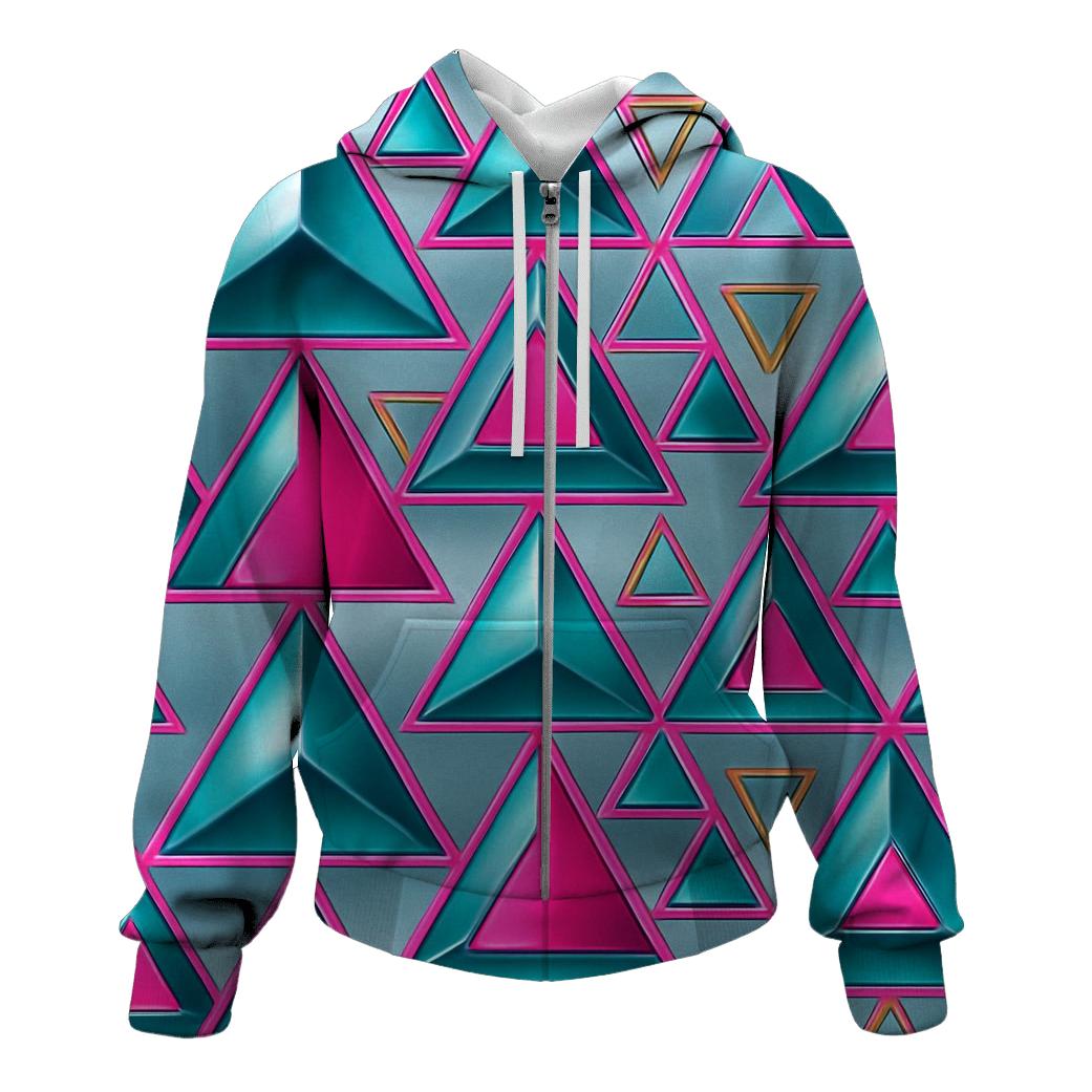 Chrome Mirage Triangles hoodie trends