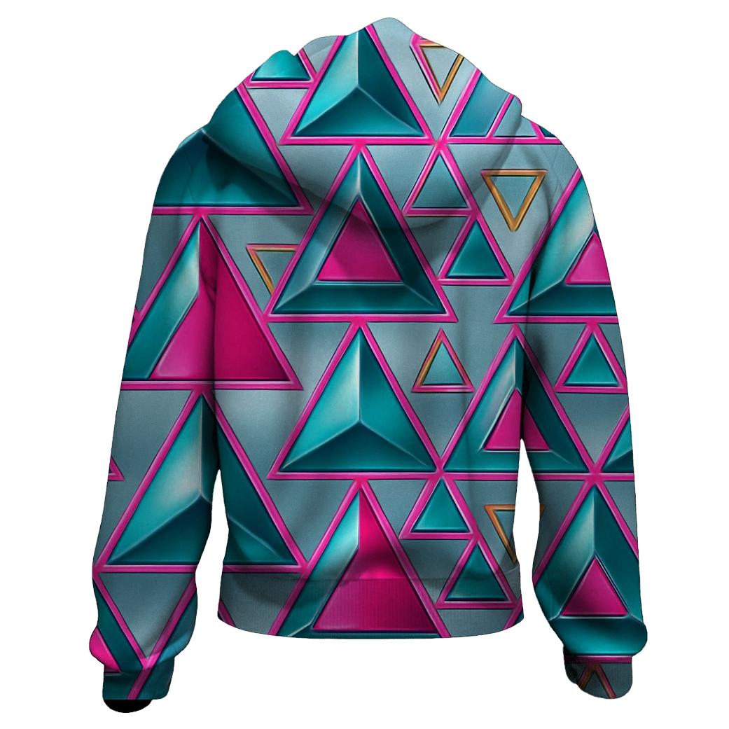 Chrome Mirage Triangles hoodie trends