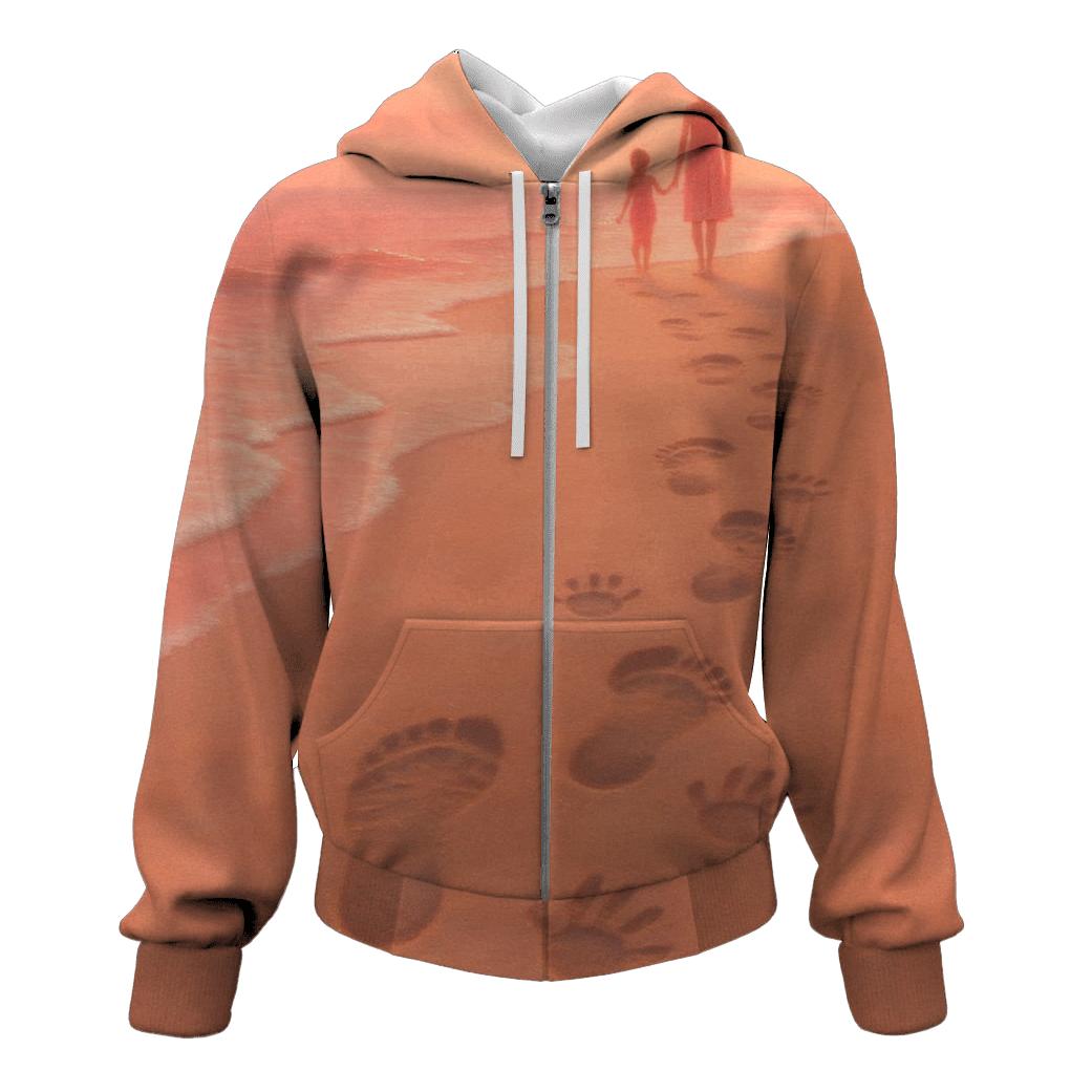 Footprints In The Heart hoodie trends