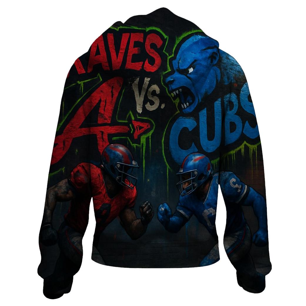 Urban Graffiti Faceoff hoodie designs