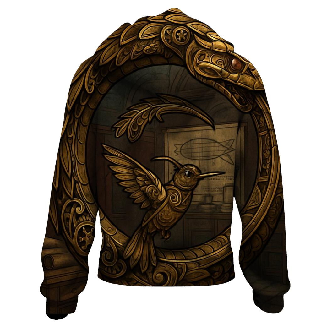 Clockwork Ouroboros Aviary custom hoodies