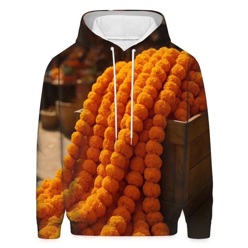 Marigold Market Stall At Noon hoodie designs