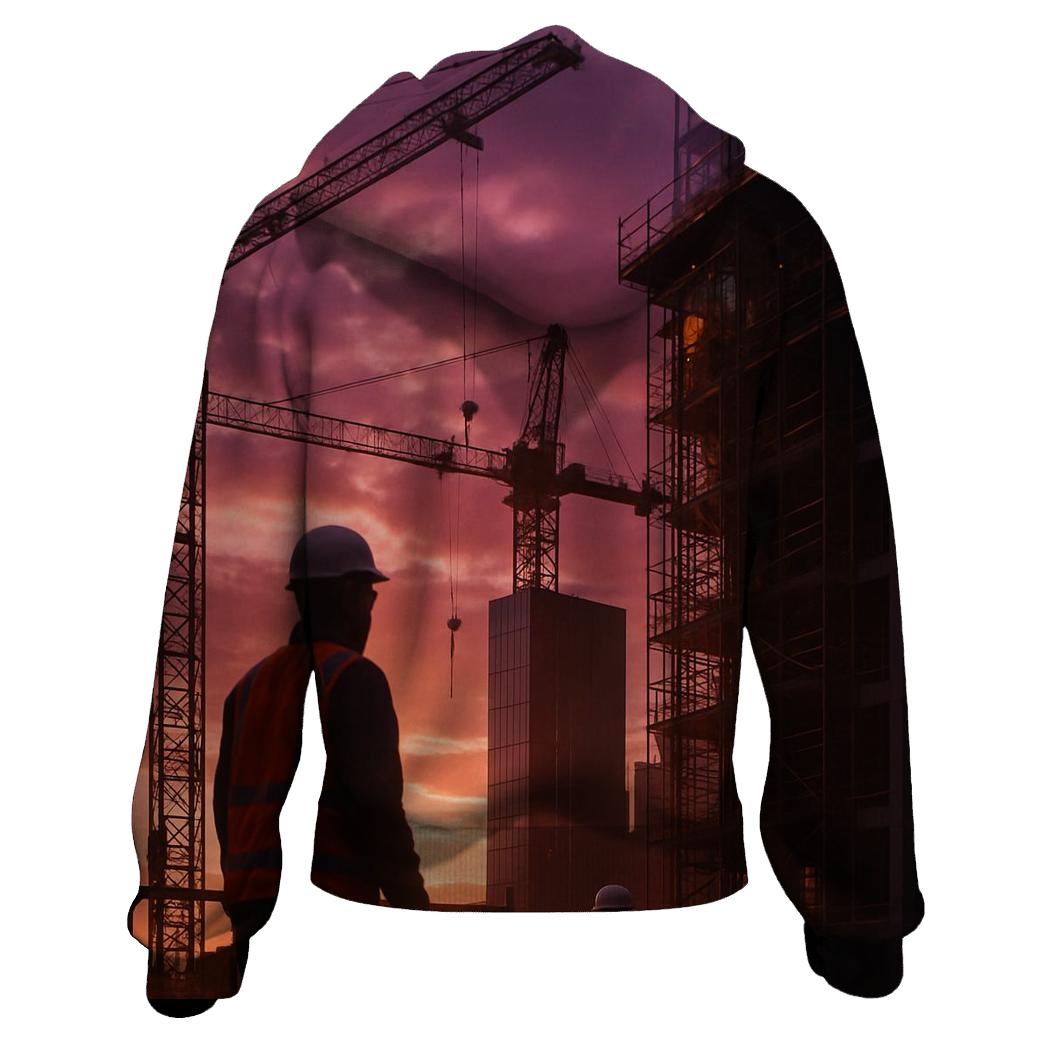 Sunset Construction Symphony In Hudson Yards hoodie trends