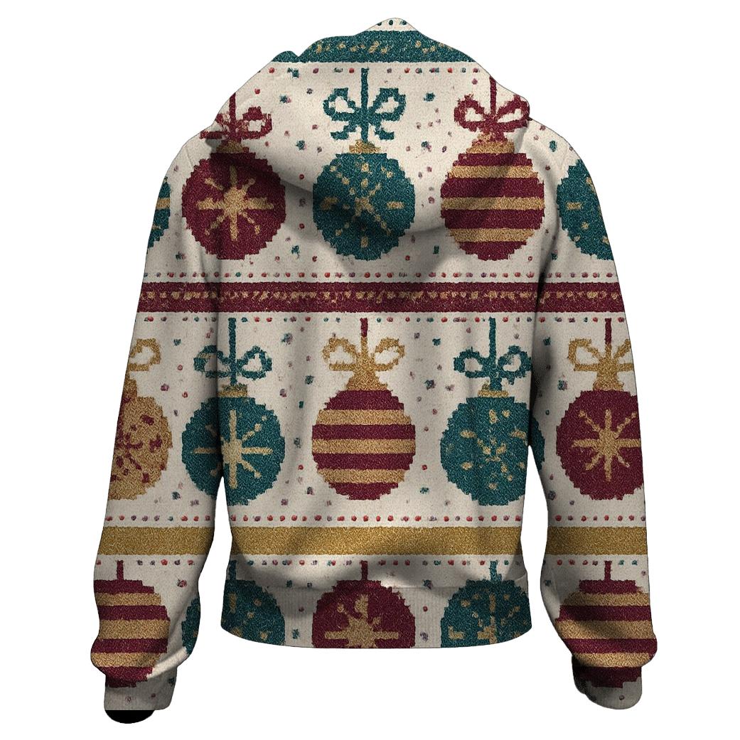 Ornament Ribbon Tapestry Design printed hoodies