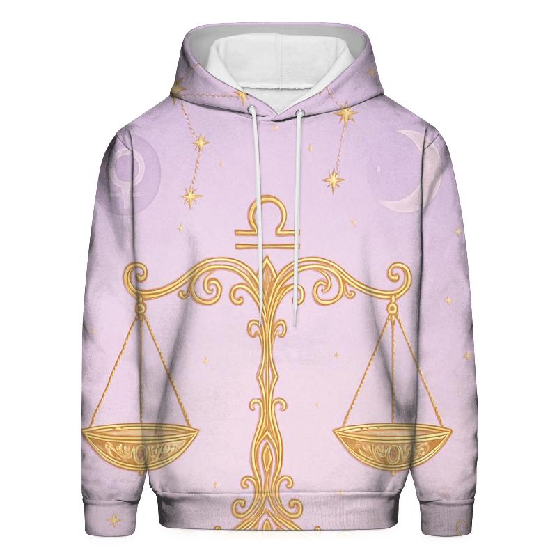 Libra Scales Balance Symbol hoodies fashion