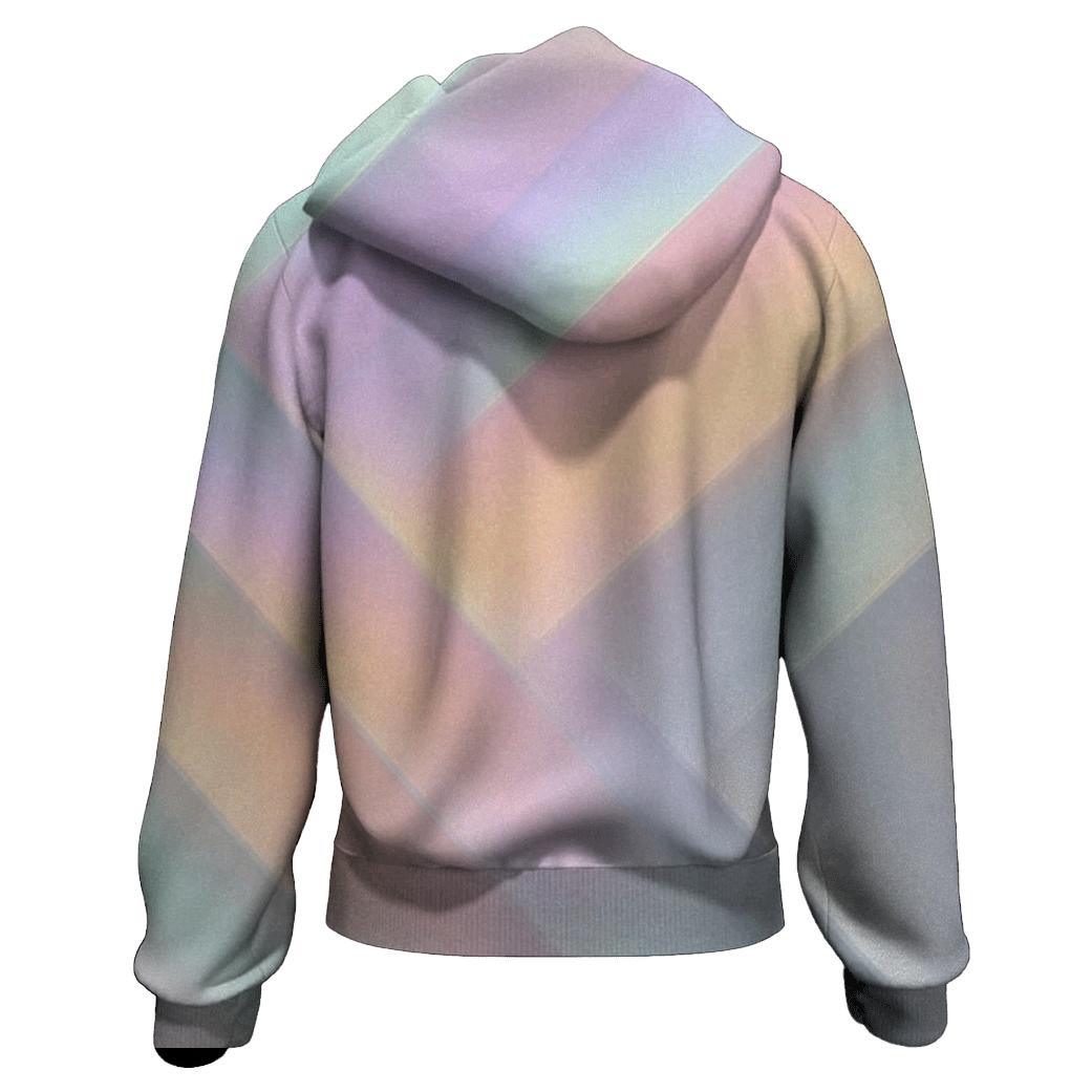 Iridescent Prism Flow heavyweight hoodies