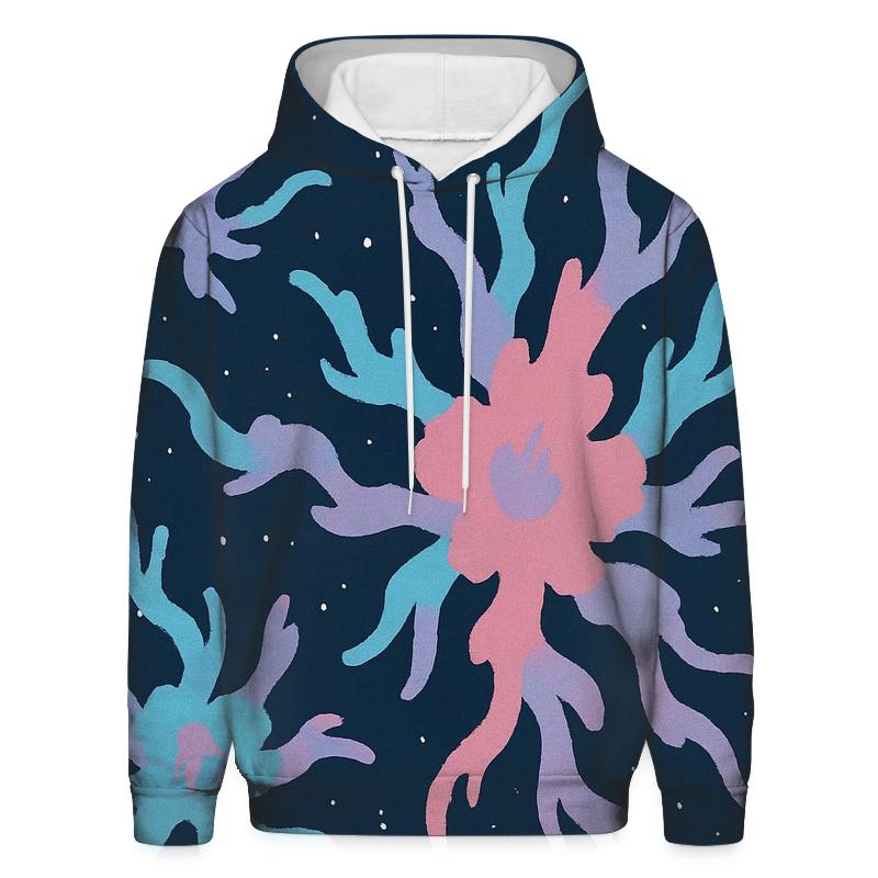 Nebula Filament Bouquet zip-up hoodies