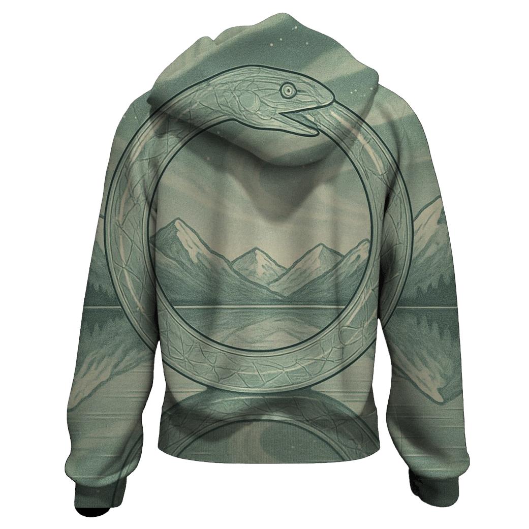 Mirror Lake Ouroboros Reflection hoodie trends
