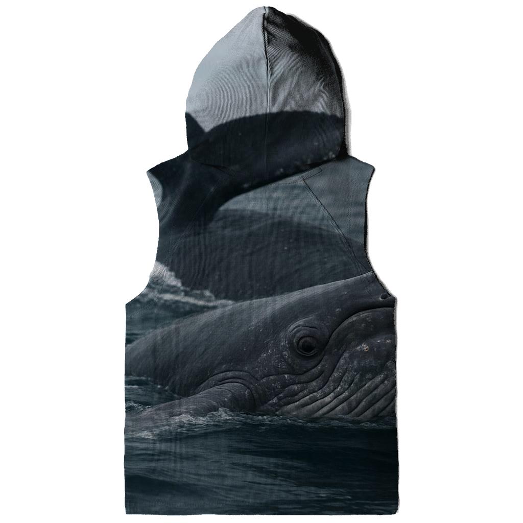 Pelagic Pulse Humpback Calf hoodie styles
