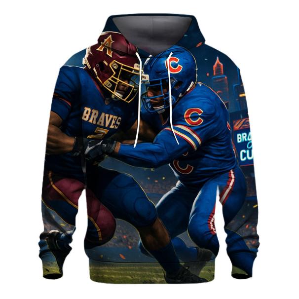 Midnight Clash At The Field heavyweight hoodies