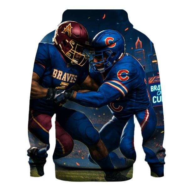 Midnight Clash At The Field heavyweight hoodies