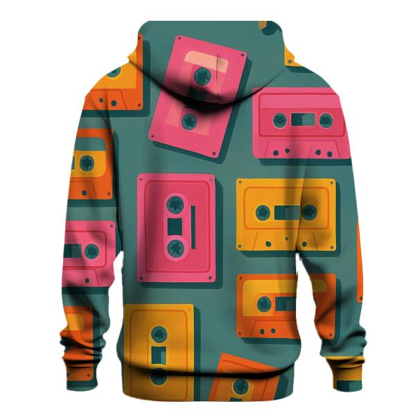 Cassette Echo Pattern custom hoodies