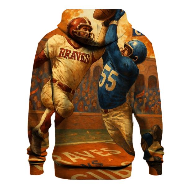 Autumn Gridiron Duel graphic hoodies