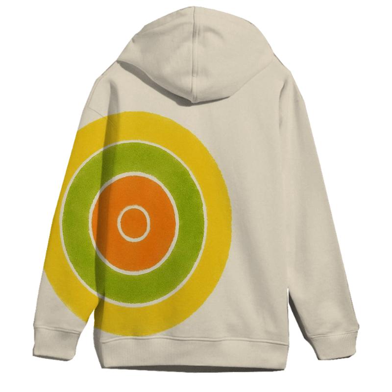 Off Center Citrus Bullseye hoodies fashion