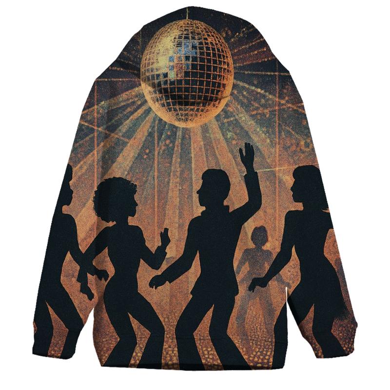 Disco Dot Panorama graphic hoodies