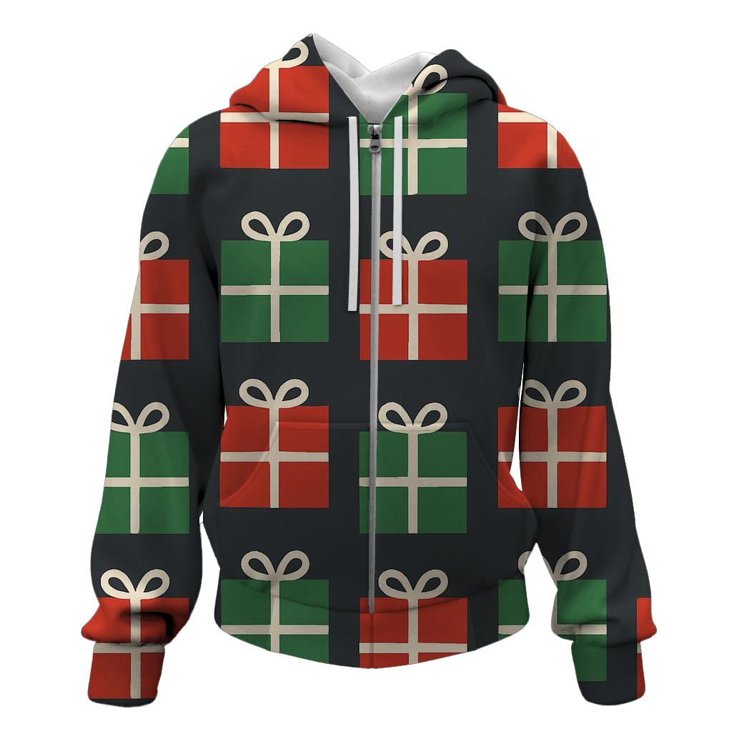 Minimal Gift Boxes pullover hoodies