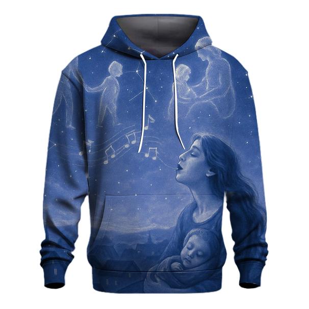 Lullaby Of Stars printed hoodies