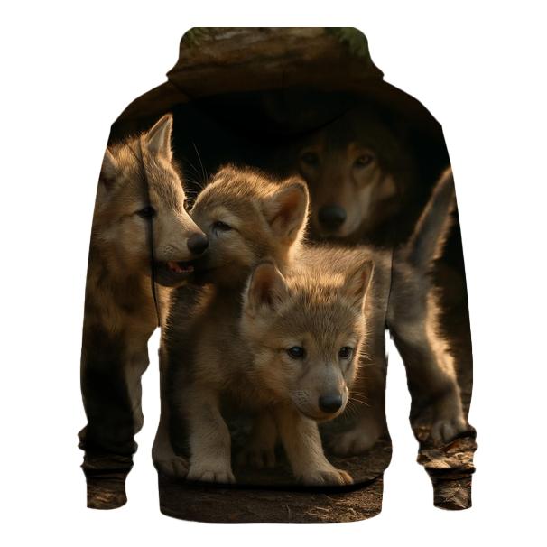 Pup Den Morning Lessons zip-up hoodies