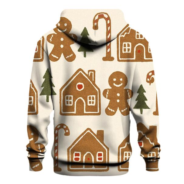 Gingerbread Village Parade Design hoodie designs