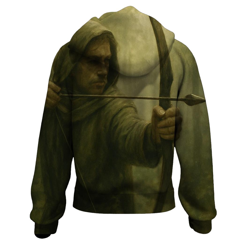 Archery Forest Focus zip-up hoodies