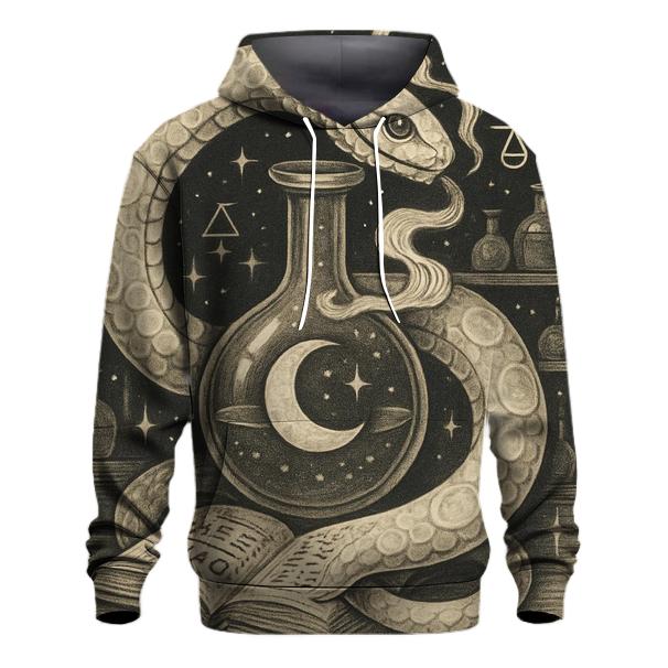 Lunar Alchemist Ouroboros pullover hoodies