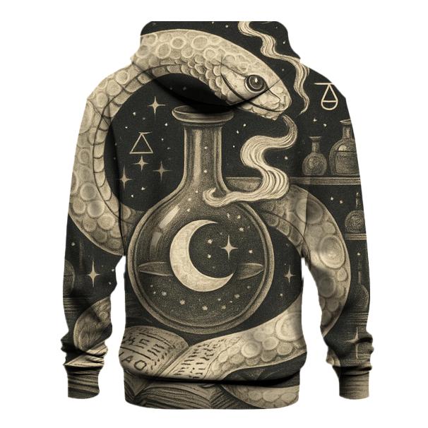 Lunar Alchemist Ouroboros pullover hoodies