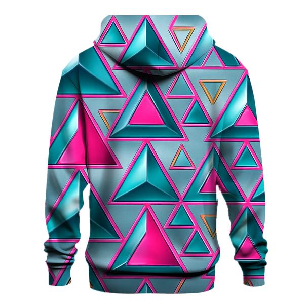 Chrome Mirage Triangles custom hoodies