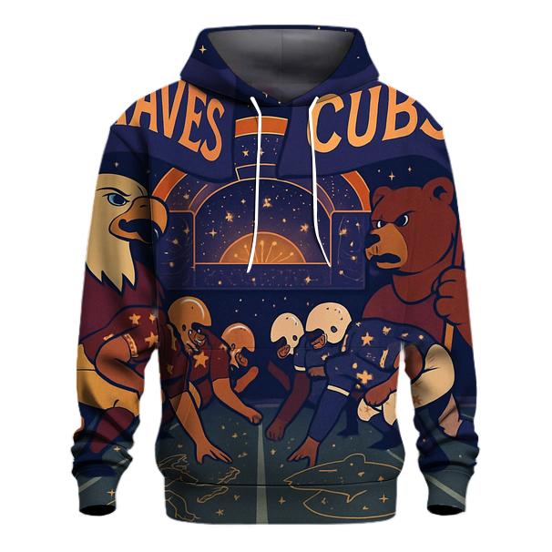 Field Of Painted Stars pullover hoodies