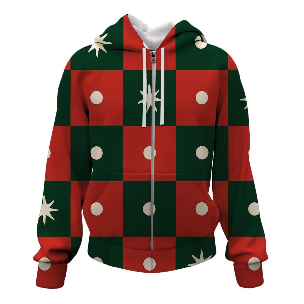 Candy Star Checker premium hoodies